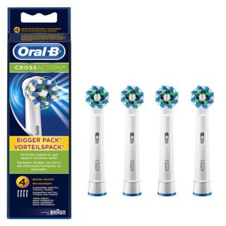 Oral-B | Główki szczoteczki | Cross Action Pro | Główki | Dla dorosłych | Liczba główek szczoteczki w zestawie 4 | Liczba trybów
