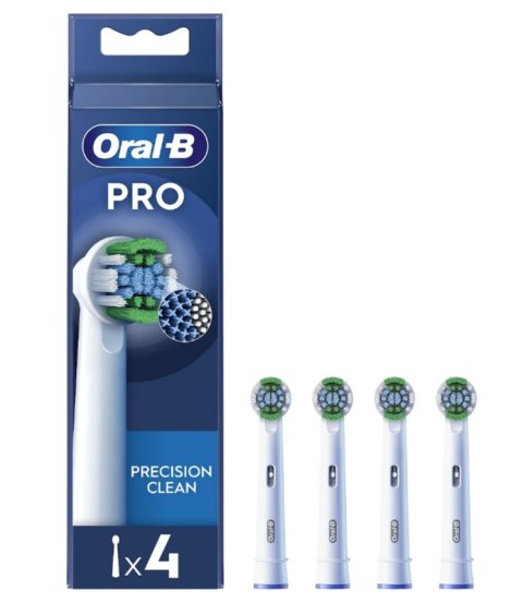 Oral-B | Zestaw szczoteczek Precision Clean | EB20RX-4 | Główki | Dla dorosłych | Liczba główek szczoteczki w zestawie 4 | Biały Oral-B | Zestaw szczoteczek Precision Clean | EB20RX-4 | Główki | Dla dorosłych | Liczba główek szczoteczki w zestawie 4 | Biały