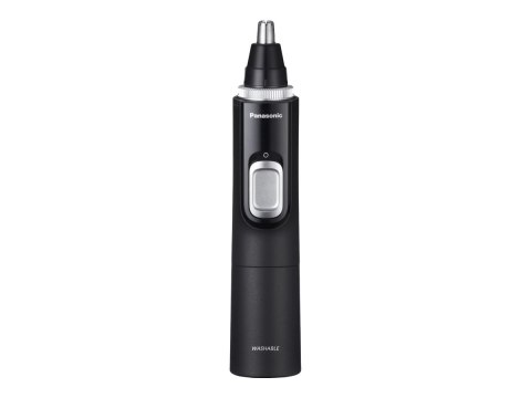 Panasonic ERGN300K503 Wet/Dry Nose & Ear Hair Trimmer with Vortex Cleaning System, Grey Panasonic ERGN300K503 Wet/Dry Nose & Ear Hair Trimmer with Vortex Cleaning System, Grey