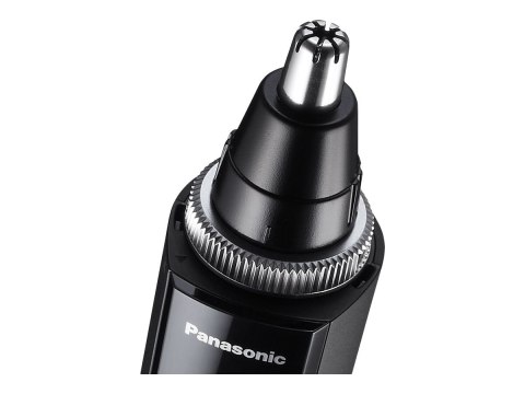 Panasonic ERGN300K503 Wet/Dry Nose & Ear Hair Trimmer with Vortex Cleaning System, Grey Panasonic ERGN300K503 Wet/Dry Nose & Ear Hair Trimmer with Vortex Cleaning System, Grey