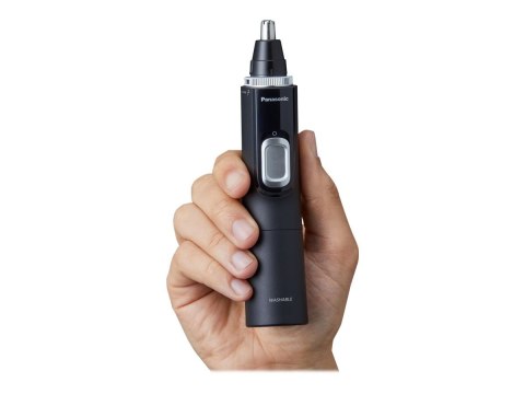Panasonic ERGN300K503 Wet/Dry Nose & Ear Hair Trimmer with Vortex Cleaning System, Grey Panasonic ERGN300K503 Wet/Dry Nose & Ear Hair Trimmer with Vortex Cleaning System, Grey