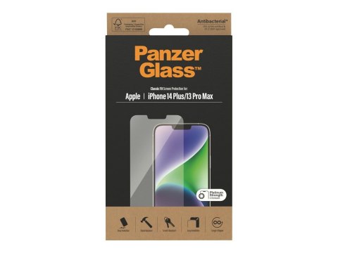 PanzerGlass | Ochraniacz ekranu | Apple | iPhone 14 Plus/13 Pro Max | Szkło | Przezroczyste | Klasyczne dopasowanie PanzerGlass | Ochraniacz ekranu | Apple | iPhone 14 Plus/13 Pro Max | Szkło | Przezroczyste | Klasyczne dopasowanie