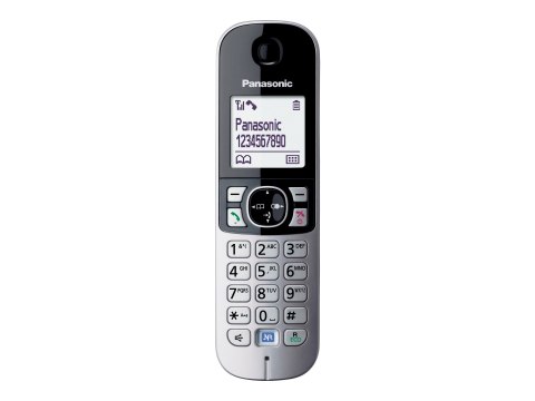 Panasonic Cordless phone | KX-TG6811PDB | Built-in display | Black Panasonic Cordless phone | KX-TG6811PDB | Built-in display | Black