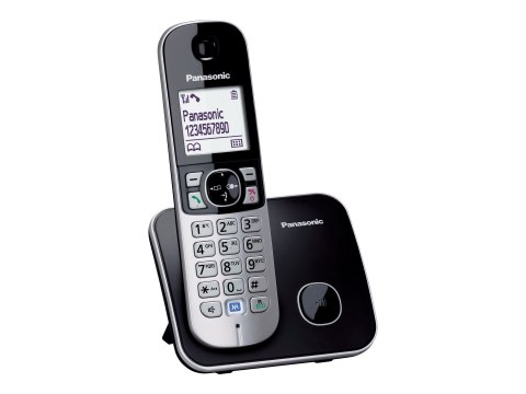 Panasonic Cordless phone | KX-TG6811PDB | Built-in display | Black Panasonic Cordless phone | KX-TG6811PDB | Built-in display | Black