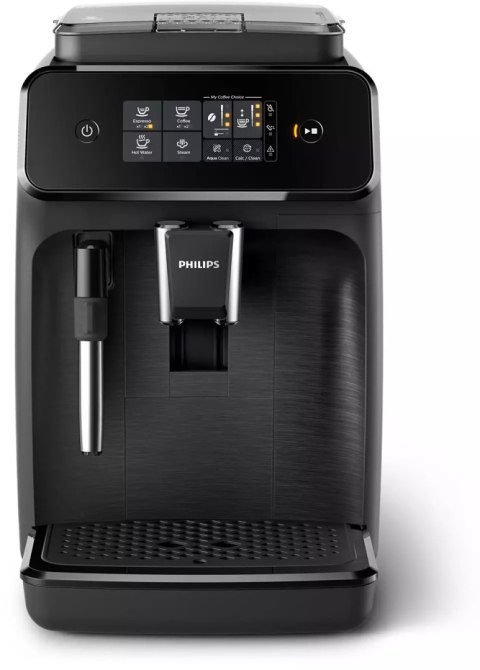 Philips | Coffee maker Series 1200 | EP1220/00 | Pump pressure 15 bar | Built-in milk frother | Fully automatic | 1500 W | Black Philips | Coffee maker Series 1200 | EP1220/00 | Pump pressure 15 bar | Built-in milk frother | Fully automatic | 1500 W | Black