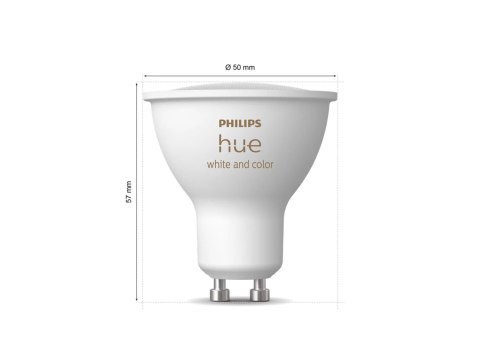 Philips Hue WCA 4.2W GU10, 2pcs pack Philips Hue WCA 4.2W GU10, 2pcs pack