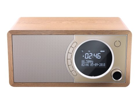 Radio cyfrowe Sharp DR-450(BR), FM/DAB/DAB+, Bluetooth 4.2, funkcja alarmu, brązowy | Sharp | Radio cyfrowe | DR-450(BR) | brązo Radio cyfrowe Sharp DR-450(BR), FM/DAB/DAB+, Bluetooth 4.2, funkcja alarmu, brązowy | Sharp | Radio cyfrowe | DR-450(BR) | brązo