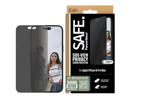 SAFE by PanzerGlass Privacy Screen Protector iPhone 16 Pro Max | Ultra-Wide Fit SAFE by PanzerGlass Privacy Screen Protector iPhone 16 Pro Max | Ultra-Wide Fit
