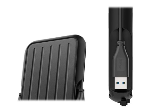 Silicon Power Portable Hard Drive | Armor A66 | 4000 GB | USB 3.2 Gen 1 | Black Silicon Power Portable Hard Drive | Armor A66 | 4000 GB | USB 3.2 Gen 1 | Black