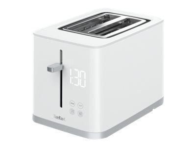 TEFAL Toaster TT693110 Power 850 W Number of slots 2 Housing material Plastic White TEFAL Toaster TT693110 Power 850 W Number of slots 2 Housing material Plastic White