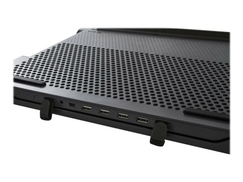 Targus Stand | Chill Mat with 4 USB-A Port Hub - for up to 16-inch Laptops | Black/Grey Targus Stand | Chill Mat with 4 USB-A Port Hub - for up to 16-inch Laptops | Black/Grey