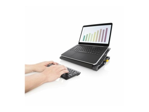 Targus Stand | Chill Mat with 4 USB-A Port Hub - for up to 16-inch Laptops | Black/Grey Targus Stand | Chill Mat with 4 USB-A Port Hub - for up to 16-inch Laptops | Black/Grey