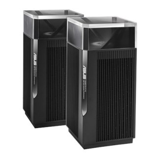 ASUS ZenWiFi Pro ET12 - system Wi-Fi - Wi-Fi 6E - desktop | 3-portowy przełącznik | AXE11000 | 2,4 GHz / 5 GHz / 6 GHz | 2 route