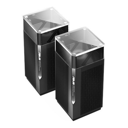 ASUS ZenWiFi Pro ET12 - system Wi-Fi - Wi-Fi 6E - desktop | 3-portowy przełącznik | AXE11000 | 2,4 GHz / 5 GHz / 6 GHz | 2 route ASUS ZenWiFi Pro ET12 - system Wi-Fi - Wi-Fi 6E - desktop | 3-portowy przełącznik | AXE11000 | 2,4 GHz / 5 GHz / 6 GHz | 2 route