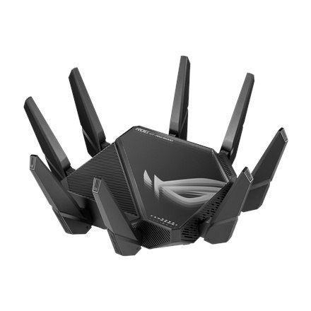 Asus | Wifi 6 802.11ax Quad-band Gigabit Gaming Router | ROG GT-AXE16000 Rapture | 802.11ax | 1148+4804+4804+48004 Mbit/s | 10/1 Asus | Wifi 6 802.11ax Quad-band Gigabit Gaming Router | ROG GT-AXE16000 Rapture | 802.11ax | 1148+4804+4804+48004 Mbit/s | 10/1