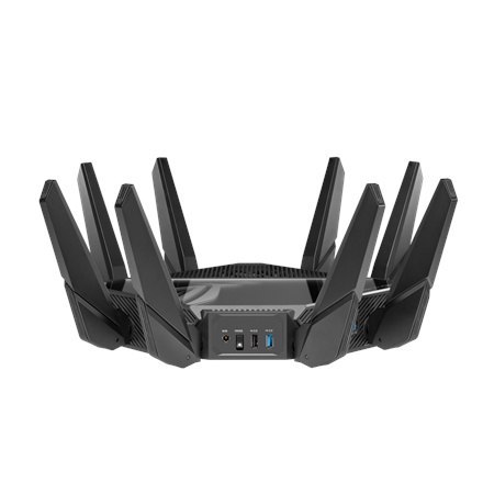 Asus | Wifi 6 802.11ax Quad-band Gigabit Gaming Router | ROG GT-AXE16000 Rapture | 802.11ax | 1148+4804+4804+48004 Mbit/s | 10/1 Asus | Wifi 6 802.11ax Quad-band Gigabit Gaming Router | ROG GT-AXE16000 Rapture | 802.11ax | 1148+4804+4804+48004 Mbit/s | 10/1
