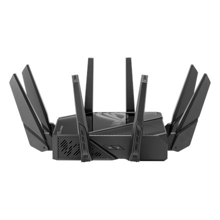 Asus | Wifi 6 802.11ax Quad-band Gigabit Gaming Router | ROG GT-AXE16000 Rapture | 802.11ax | 1148+4804+4804+48004 Mbit/s | 10/1 Asus | Wifi 6 802.11ax Quad-band Gigabit Gaming Router | ROG GT-AXE16000 Rapture | 802.11ax | 1148+4804+4804+48004 Mbit/s | 10/1