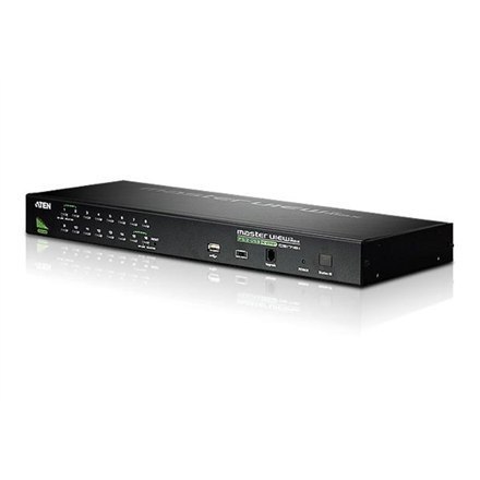Aten CS1716A 16-portowy przełącznik KVM PS/2-USB VGA z portem Daisy-Chain i obsługą urządzeń peryferyjnych USB Aten | 16-portowy Aten CS1716A 16-portowy przełącznik KVM PS/2-USB VGA z portem Daisy-Chain i obsługą urządzeń peryferyjnych USB Aten | 16-portowy