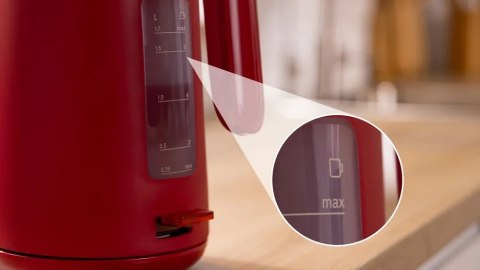 Bosch Kettle | TWK2M164 MyMoment | Electric | 2400 W | 1.7 L | Plastic | 360° rotational base | Red Bosch Kettle | TWK2M164 MyMoment | Electric | 2400 W | 1.7 L | Plastic | 360° rotational base | Red