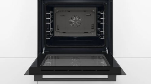 Bosch Oven | HBF133BA1 | 66 L | Electric | EcoClean | Knobs | Height 59.5 cm | Width 59.4 cm | Black Bosch Oven | HBF133BA1 | 66 L | Electric | EcoClean | Knobs | Height 59.5 cm | Width 59.4 cm | Black