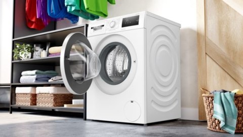 Bosch | WAN2801LSN | Pralka | Klasa efektywności energetycznej A | Ładowana od frontu | Pojemność prania 8 kg | 1400 obr/min | G Bosch | WAN2801LSN | Pralka | Klasa efektywności energetycznej A | Ładowana od frontu | Pojemność prania 8 kg | 1400 obr/min | G