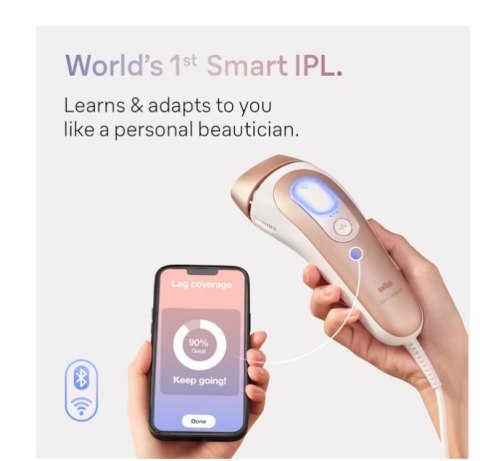 Braun | IPL Epilator | PL7147 Skin i·expert | Number of power levels 10 | White/Pink Braun | IPL Epilator | PL7147 Skin i·expert | Number of power levels 10 | White/Pink