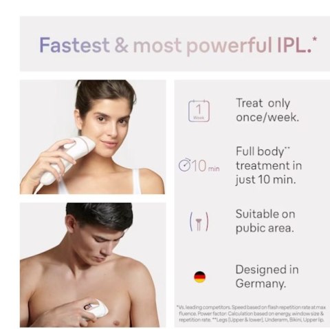 Braun | IPL Epilator | PL7147 Skin i·expert | Number of power levels 10 | White/Pink Braun | IPL Epilator | PL7147 Skin i·expert | Number of power levels 10 | White/Pink