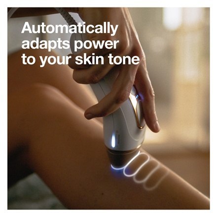 Braun Silk-expert Pro 5 IPL Epilator | PL5382 | Bulb lifetime (flashes) 400.000 | Number of power levels 3 | White/Gold Braun Silk-expert Pro 5 IPL Epilator | PL5382 | Bulb lifetime (flashes) 400.000 | Number of power levels 3 | White/Gold