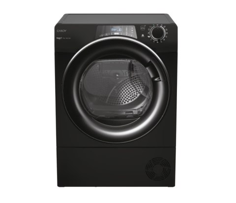 Candy Dryer Machine | RPEH9A2TBCEBX-S | Energy efficiency class A++ | Front loading | 9 kg | Big Digital | Depth 61.1 cm | Black Candy Dryer Machine | RPEH9A2TBCEBX-S | Energy efficiency class A++ | Front loading | 9 kg | Big Digital | Depth 61.1 cm | Black
