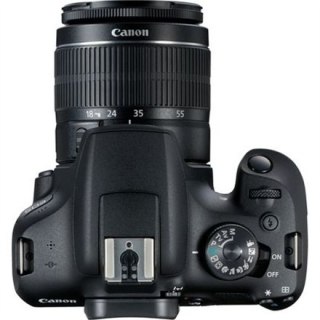 Canon | Canon EOS | 2000D | Obiektyw EF-S 18-55mm IS II | Czarny