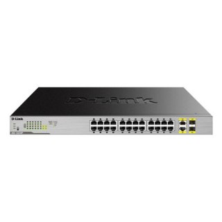D-Link DGS 1026MP - switch - 26 portów - niezarządzalny - do montażu w szafie rack