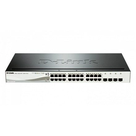 D-Link | Smart zarządzane przełączniki gigabitowe serii DGS-1210 | DGS-1210-24P | Zarządzany warstwą 2 | Desktop/Rackmountable | D-Link | Smart zarządzane przełączniki gigabitowe serii DGS-1210 | DGS-1210-24P | Zarządzany warstwą 2 | Desktop/Rackmountable |
