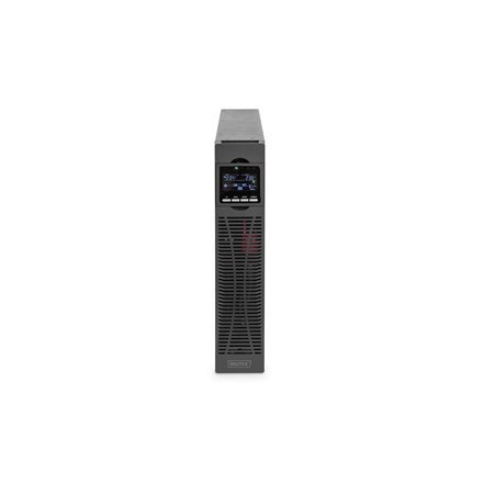 DIGITUS OnLine UPS, rack/tower, 3000VA, 3000W, LCD, 8 x C13, 1 x C19, RS-232, USB, karta SNMP (opcjonalnie), karta przekaźnikowa DIGITUS OnLine UPS, rack/tower, 3000VA, 3000W, LCD, 8 x C13, 1 x C19, RS-232, USB, karta SNMP (opcjonalnie), karta przekaźnikowa
