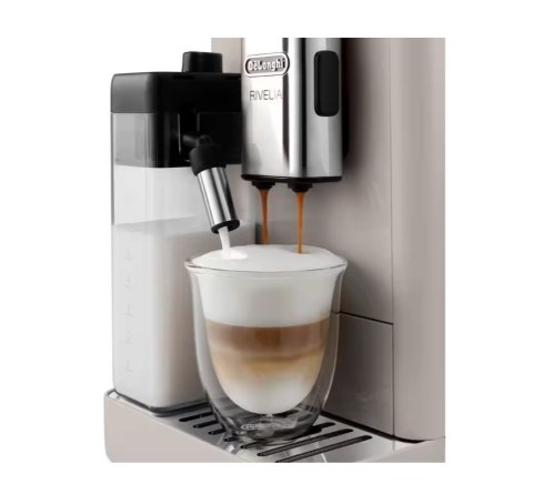 Delonghi | Ekspres do kawy | EXAM440.55.BG Rivelia | Ciśnienie pompy 19 bar | Wbudowany spieniacz do mleka | Automatyczny | 1450 Delonghi | Ekspres do kawy | EXAM440.55.BG Rivelia | Ciśnienie pompy 19 bar | Wbudowany spieniacz do mleka | Automatyczny | 1450