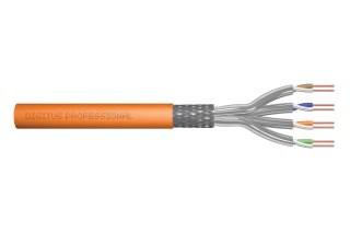Digitus | CAT 7 | Kabel luzem | Pary w metalowej folii (PiMF) | Pomarańczowy | 1000 m