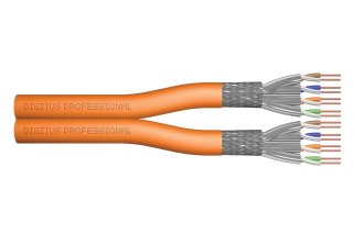 Digitus | CAT 7 | Kabel masowy | SFTP, PiMF | Pomarańczowy | 500 m