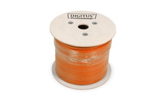 Digitus | CAT 7 | Kabel masowy | SFTP, PiMF | Pomarańczowy | 500 m