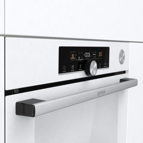 Gorenje Oven | BPSA6747A08WG | 77 L | Electric | AquaClean | Mechanical control | Steam function | Height 59.5 cm | Width 59.5 c Gorenje Oven | BPSA6747A08WG | 77 L | Electric | AquaClean | Mechanical control | Steam function | Height 59.5 cm | Width 59.5 c