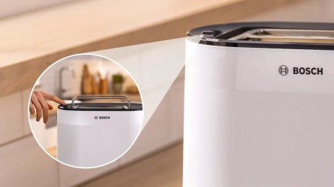Bosch Compact Toaster | TAT2M121 MyMoment | Power 950 W | Number of slots 2 | Housing material Plastic | White