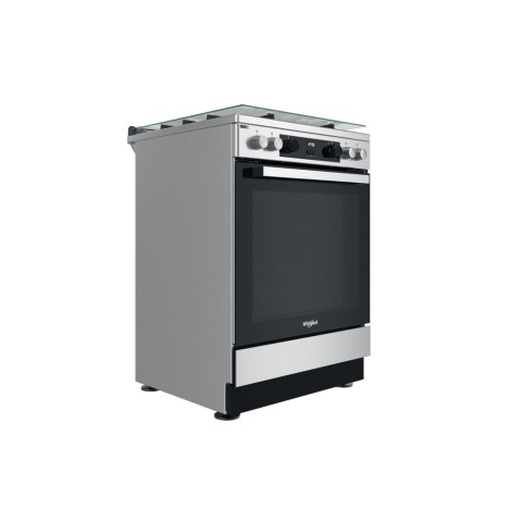 Kuchenka Whirlpool | WS68G8CHX/E/1 | Typ płyty gazowa | Typ piekarnika elektryczna | Stal nierdzewna | Szerokość 60 cm | Cyfrowa Kuchenka Whirlpool | WS68G8CHX/E/1 | Typ płyty gazowa | Typ piekarnika elektryczna | Stal nierdzewna | Szerokość 60 cm | Cyfrowa