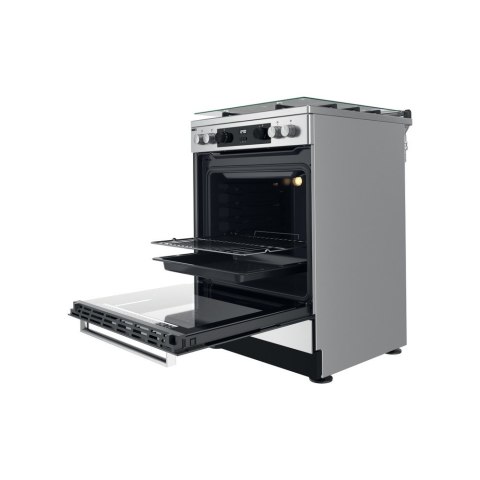 Kuchenka Whirlpool | WS68G8CHX/E/1 | Typ płyty gazowa | Typ piekarnika elektryczna | Stal nierdzewna | Szerokość 60 cm | Cyfrowa Kuchenka Whirlpool | WS68G8CHX/E/1 | Typ płyty gazowa | Typ piekarnika elektryczna | Stal nierdzewna | Szerokość 60 cm | Cyfrowa