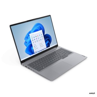 Lenovo ThinkBook 16 Gen 6 ABP 16 WUXGA AMD R5 7430U/16GB/512GB/AMD Radeon/WIN11 Pro/ENG Backlit kbd/Grey/FP/2Y Warranty