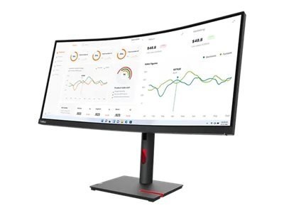 Lenovo | ThinkVision | T34w-30 | 34 " | VA | 21:9 | 60 Hz | 4 ms | Nie | 3440 x 1440 | 350 cd/m² | Porty HDMI w ilości 1 | Czarn Lenovo | ThinkVision | T34w-30 | 34 " | VA | 21:9 | 60 Hz | 4 ms | Nie | 3440 x 1440 | 350 cd/m² | Porty HDMI w ilości 1 | Czarn