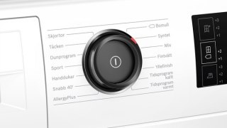 Suszarka Bosch z pompą ciepła | WTU876IHSN | Klasa efektywności energetycznej A++ | Ładowana od przodu | 9 kg | LED | Głębokość