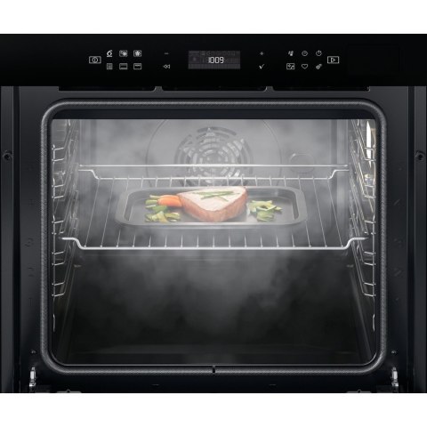 Whirlpool Oven | W6 OS4 4S2 H BL | 73 L | Electric | Hydrolytic | Electronic | Steam function | Convection | Height 59.5 cm | Wi Whirlpool Oven | W6 OS4 4S2 H BL | 73 L | Electric | Hydrolytic | Electronic | Steam function | Convection | Height 59.5 cm | Wi