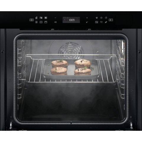 Whirlpool Oven | W6 OS4 4S2 H BL | 73 L | Electric | Hydrolytic | Electronic | Steam function | Convection | Height 59.5 cm | Wi Whirlpool Oven | W6 OS4 4S2 H BL | 73 L | Electric | Hydrolytic | Electronic | Steam function | Convection | Height 59.5 cm | Wi