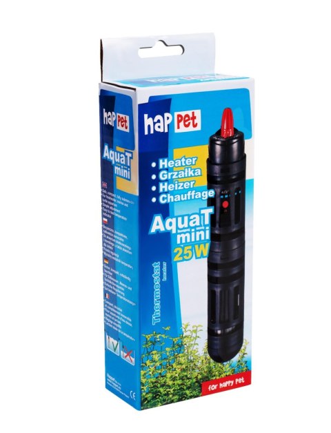 Grzałka do akwarium AquaT mini 25W Happet Grzałka do akwarium AquaT mini 25W Happet