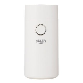 Adler | AD 4446ws | Młynek do kawy | 150 W | Pojemność ziaren kawy 75 g | Liczba filiżanek szt. | Biały