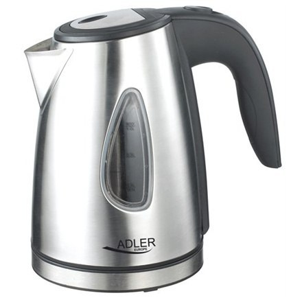 Adler | Czajnik | AD 1203 | Standard | 1630 W | 1 L | Stal nierdzewna | Podstawa obrotowa 360° | Stal nierdzewna Adler | Czajnik | AD 1203 | Standard | 1630 W | 1 L | Stal nierdzewna | Podstawa obrotowa 360° | Stal nierdzewna