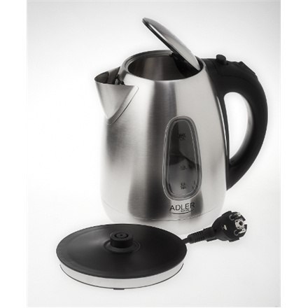 Adler | Czajnik | AD 1223 | Standard | 2200 W | 1,7 L | Stal nierdzewna | Podstawa obrotowa 360° | Stal nierdzewna Adler | Czajnik | AD 1223 | Standard | 2200 W | 1,7 L | Stal nierdzewna | Podstawa obrotowa 360° | Stal nierdzewna